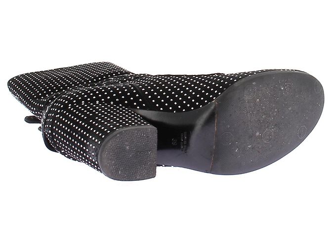 Laurence Dacade Botín de tacón con strass Negro - vista 7