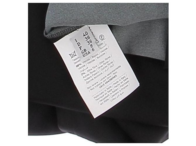 Moschino T-Shirt Kleid Schwarz Viscose - Ansicht 7