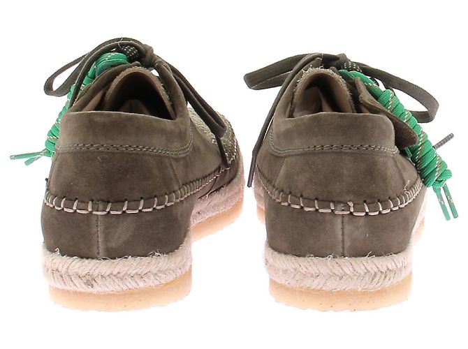 Clarks Weaver Scarpe stringate in suede verde - vista 5