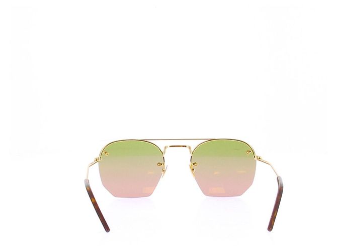 Saint Laurent Gafas de sol doradas Dorado - vista 2