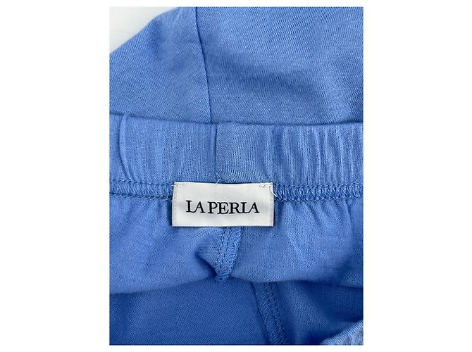 La Perla Baumwollshorts Blau Größe 40 - Ansicht 3