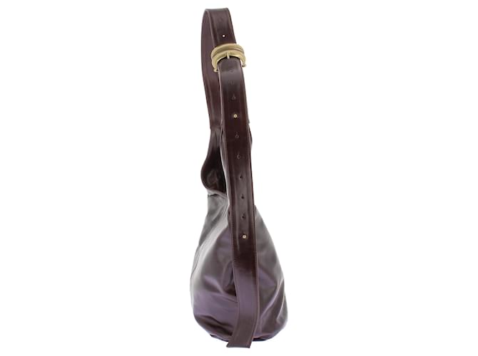 Ba&Sh Youyou brown leather bucket bag - view 3