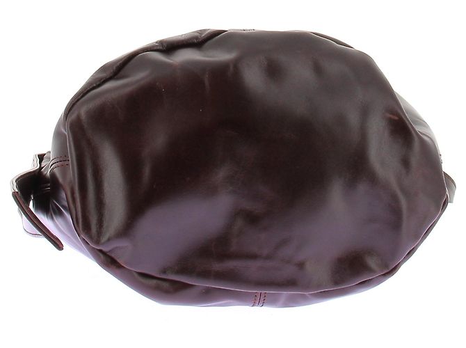 Ba&Sh Youyou brown leather bucket bag - view 6