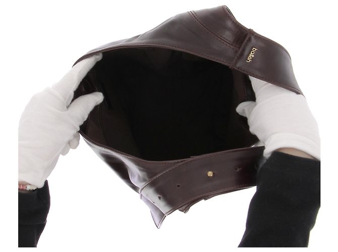 Ba&Sh Youyou brown leather bucket bag - view 7