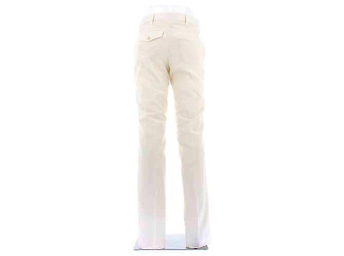 Zadig & Voltaire Ecru Wool Blend Pants Beige - view 2