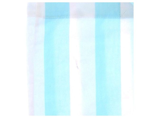 Autre Marque Borsa tote LA VESTE a righe in cotone blu e bianca - vista 4