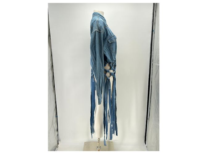 Autre Marque Camicia in denim OMELIA blu - vista 3