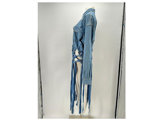 Autre Marque Camicia in denim OMELIA blu - vista 4