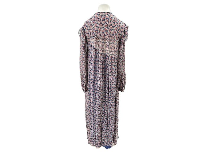 Vestido maxi estampado Isabel Marant Etoile de viscosa Multicolor - vista 2
