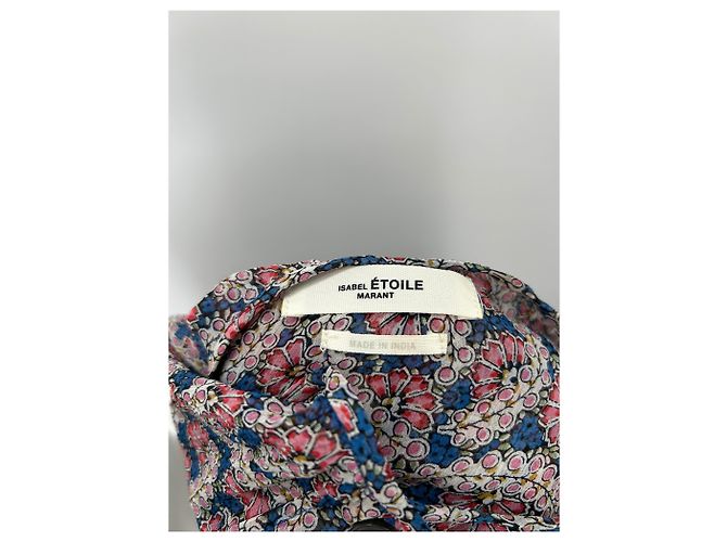 Vestido maxi estampado Isabel Marant Etoile de viscosa Multicolor - vista 5