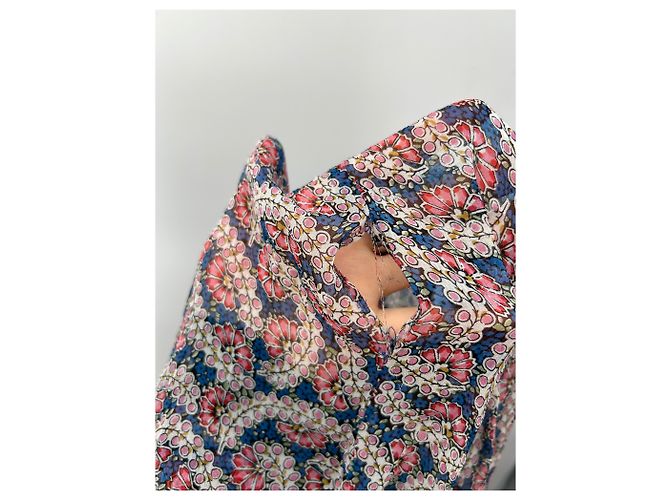 Vestido maxi estampado Isabel Marant Etoile de viscosa Multicolor - vista 7