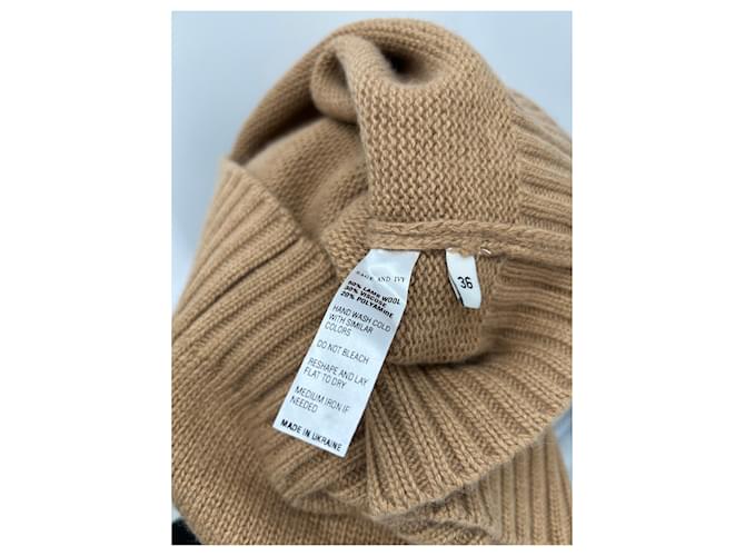 Autre Marque SAGE AND IVY Wollpullover Camel Größe 36 Kamel - Ansicht 6