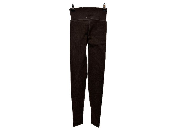 Autre Marque Leggings SAISEI marrones de algodón S Castaño - vista 2