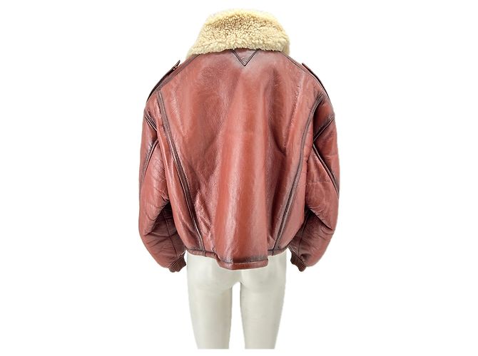 Tommy Hilfiger Lederjacke braun - Ansicht 2