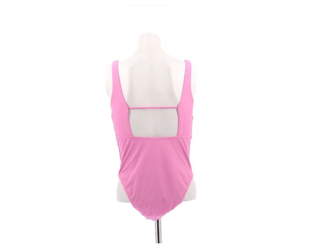 Nanushka Rosa Einteiler Badeanzug Pink - Ansicht 2