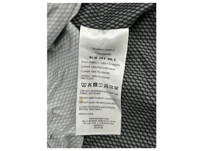 Bogner Giacca impermeabile nera Nero - vista 6