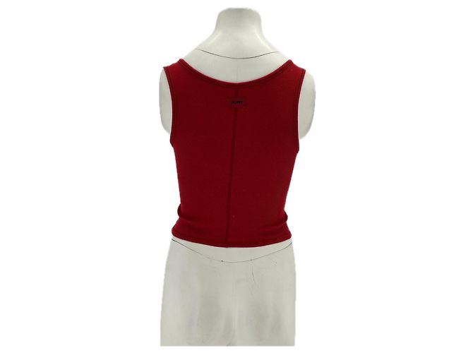 Autre Marque Top sin mangas rojo SKIMS de algodón M Roja - vista 2
