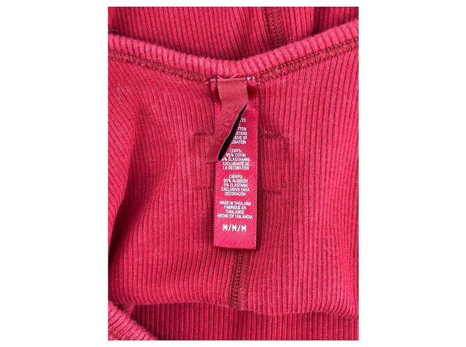 Autre Marque Top sin mangas rojo SKIMS de algodón M Roja - vista 5