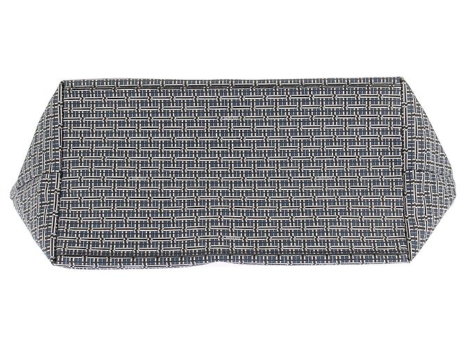 Autre Marque Borsa tote MAISON RAVN in tela stampata nera Nero - vista 6