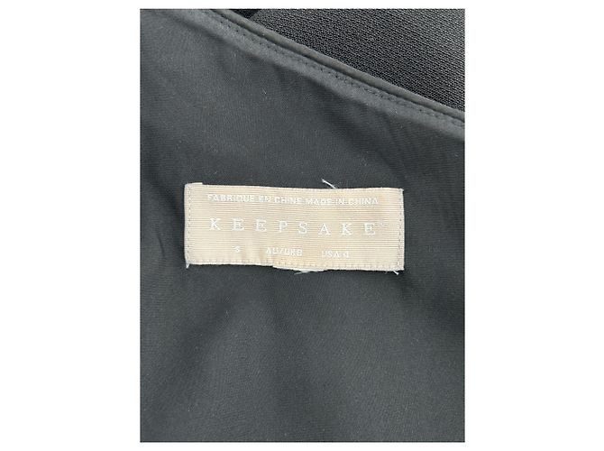 Autre Marque Vestido asimétrico negro - vista 5