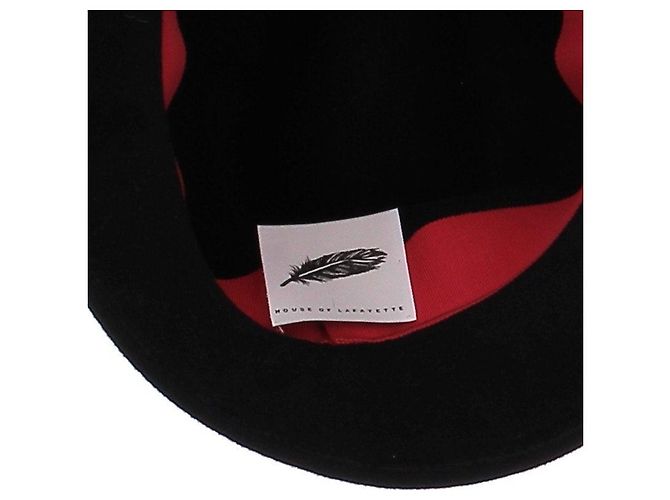 Autre Marque Cappello di lana nero HOUSE OF LAFAYETTE - vista 7