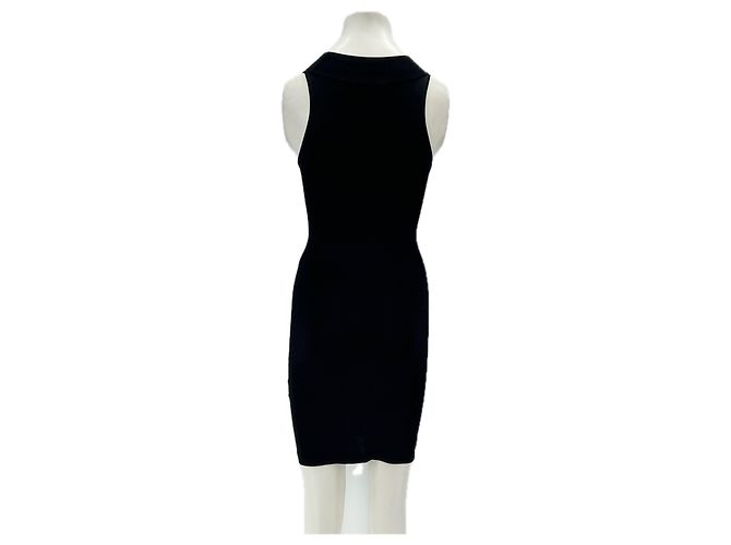 Autre Marque Abito corto nero senza maniche DION LEE - vista 2