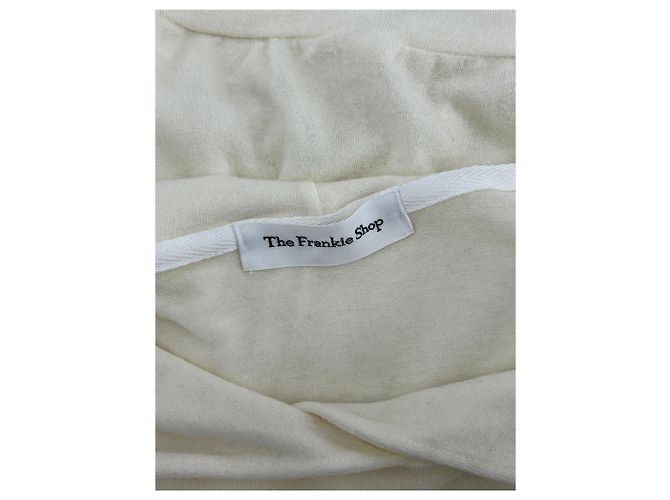 Autre Marque THE FRANKIE SHOP Suéter com capuz creme Bege - vista 5
