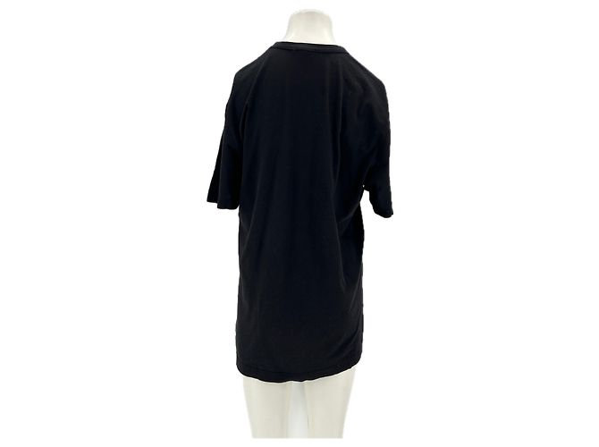 Autre Marque Camiseta negra de algodón James Perse Standard Negro - vista 2