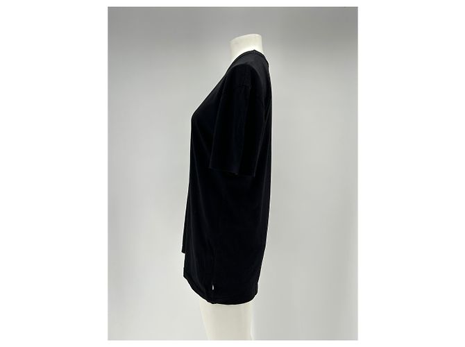 Autre Marque Camiseta negra de algodón James Perse Standard Negro - vista 4