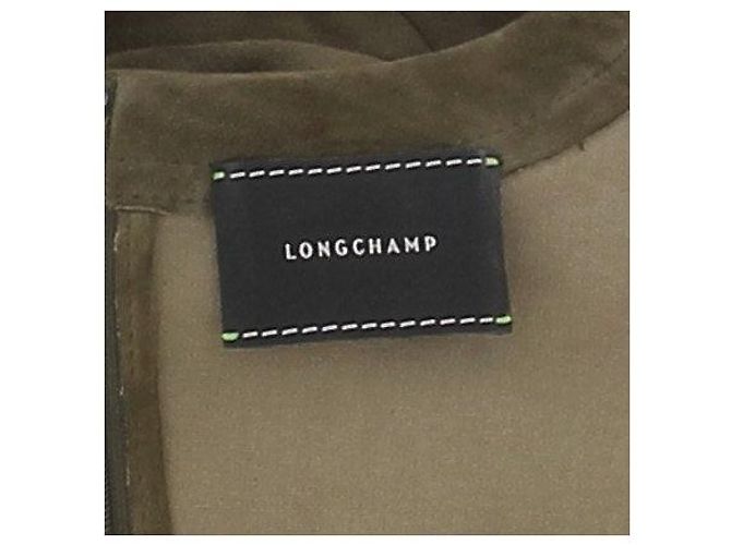 Longchamp Wildleder Top Khaki - Ansicht 5