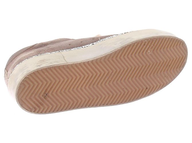 Sneakers Golden Goose in camoscio viola con stelle Porpora - vista 7