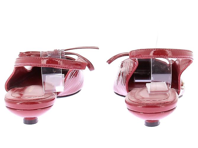 Mules Anine Bing de charol rojo Roja - vista 5