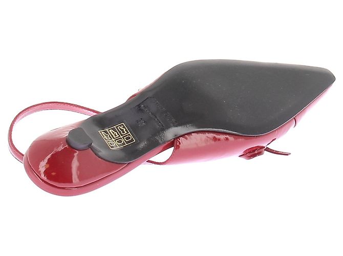 Mules Anine Bing de charol rojo Roja - vista 7