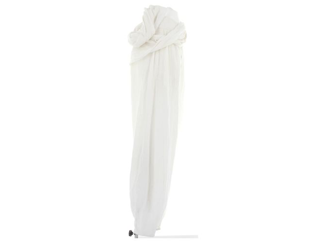 Pantalones anchos blancos Laurence Bras de algodón Talla 36 - vista 3