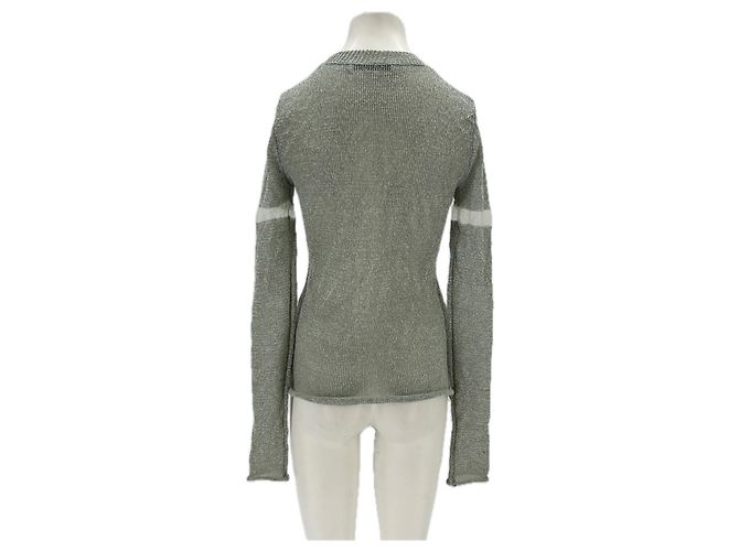 Autre Marque Pull argenté DION LEE Taille 40 - vue 2