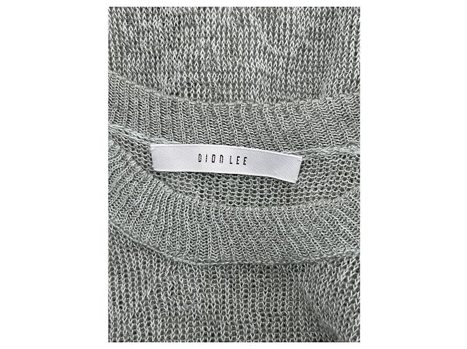 Autre Marque Pull argenté DION LEE Taille 40 - vue 5