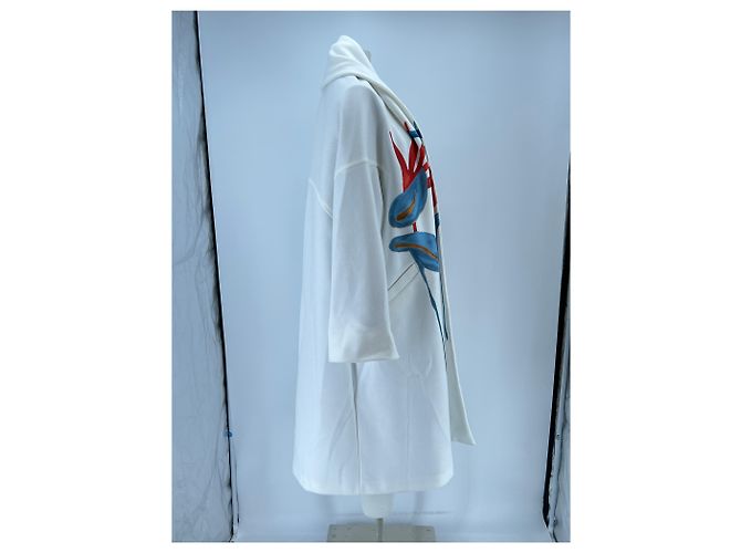 Stella Jean Kimono blanco con estampado - vista 3