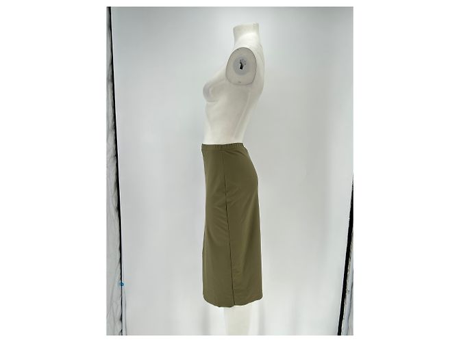 Autre Marque Falda midi caqui THE FRANKIE SHOP - vista 4
