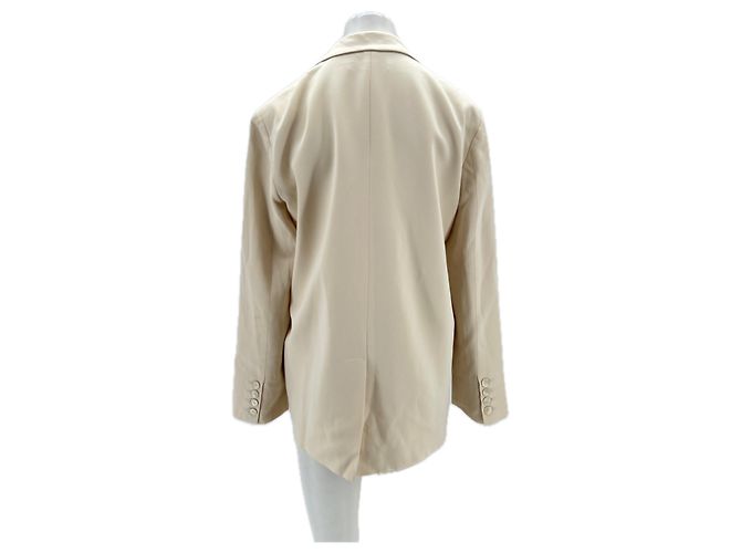 Autre Marque LIVIANA CONTI Blazer Ecru Viscose Beige - Ansicht 2