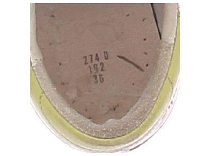Golden Goose Sneakers bianche e verdi "Super-Star" - vista 7