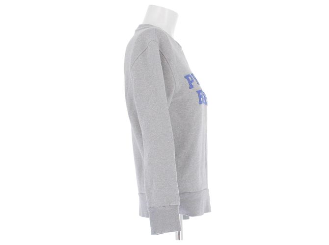 Sudadera Ami Gris con Letras Azules - vista 3