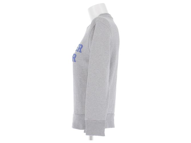 Sudadera Ami Gris con Letras Azules - vista 4