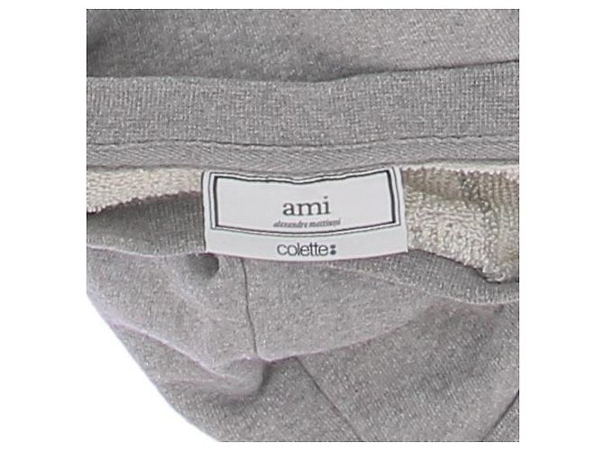 Sudadera Ami Gris con Letras Azules - vista 5