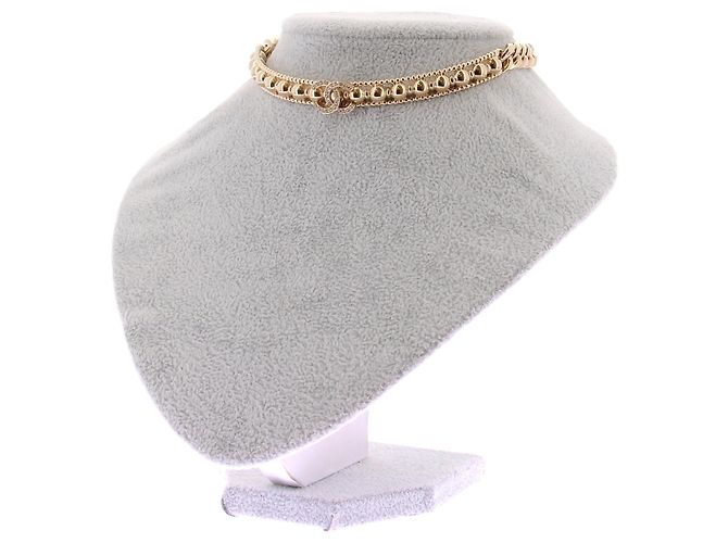 Collar Chanel dorado chapado en oro - vista 2
