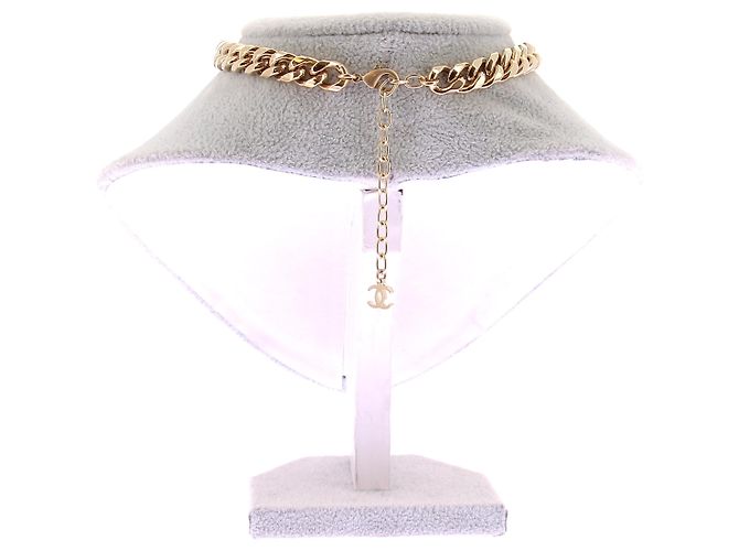 Collar Chanel dorado chapado en oro - vista 5