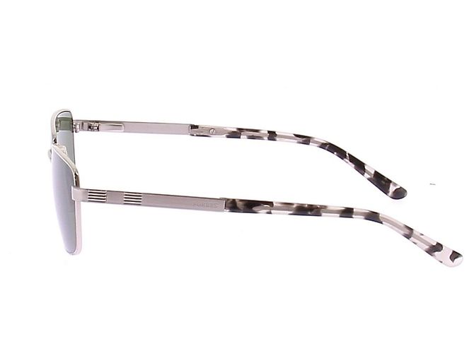 Autre Marque Gafas de sol de metal Gris - vista 3