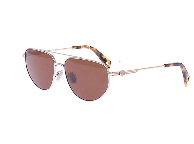 Lanvin Occhiali da sole aviator D'oro - vista 5