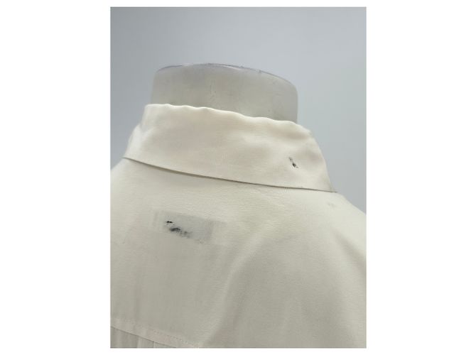 Camicia di seta bianca Equipment XS Bianco - vista 5