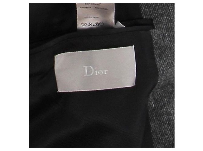 Dior Grey Wool Jacket Size 48 - view 7