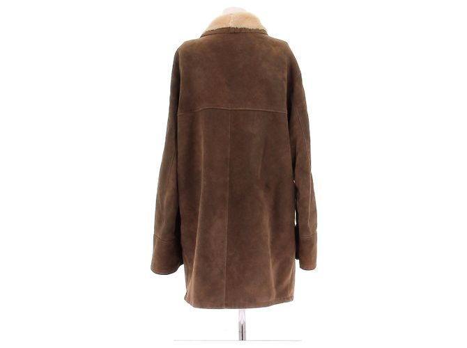 Autre Marque JEKEL Brown Wool Coat - view 2